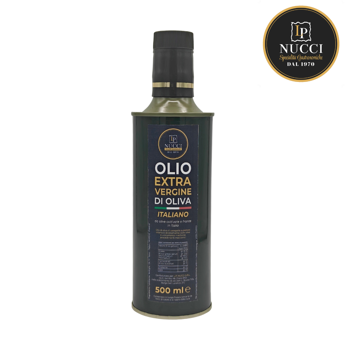 LP Nucci - Olio Extra Vergine Di Oliva 100% Italiano